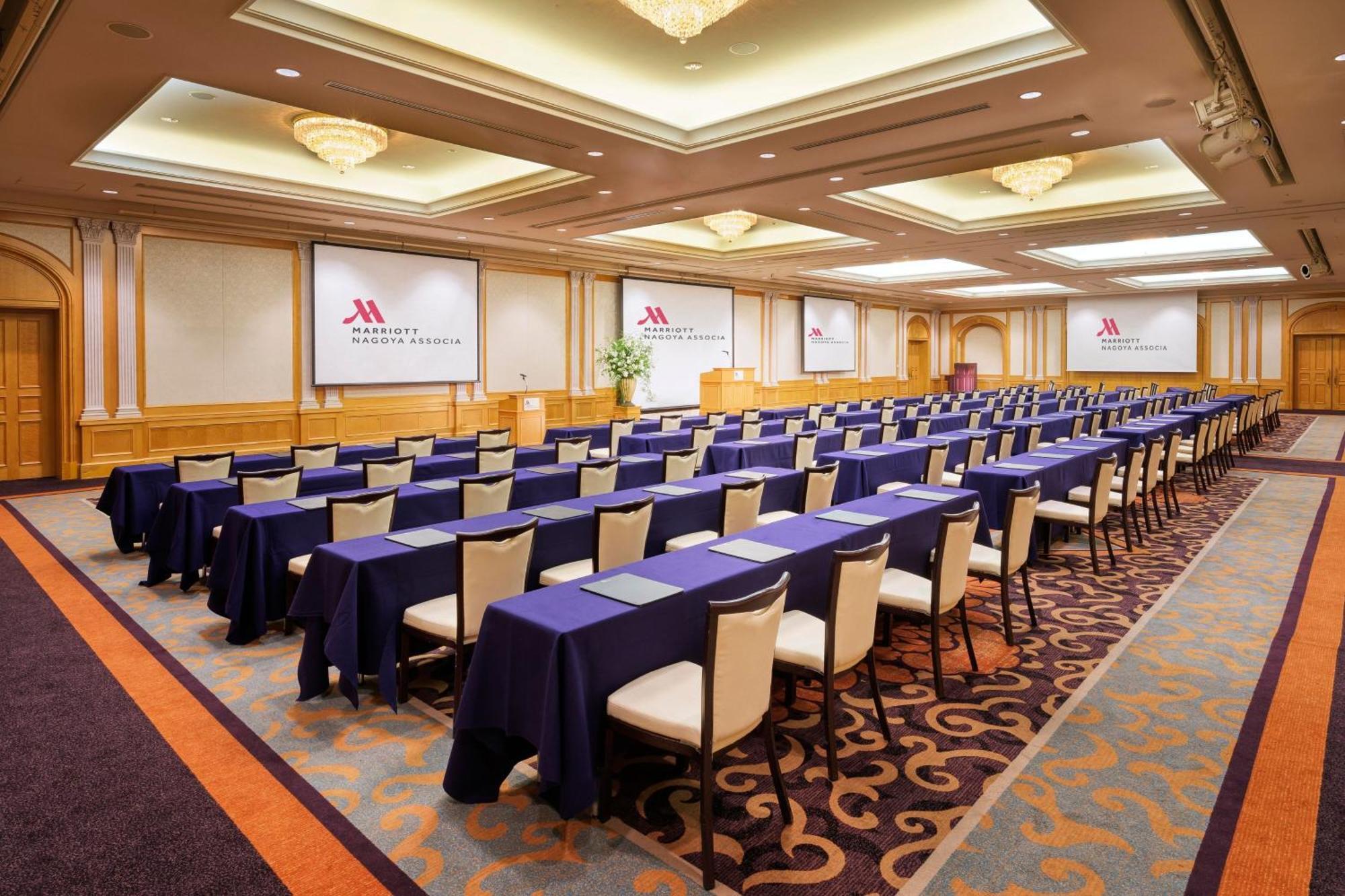 Nagoya Marriott Associa Hotel Екстер'єр фото A typical meeting room