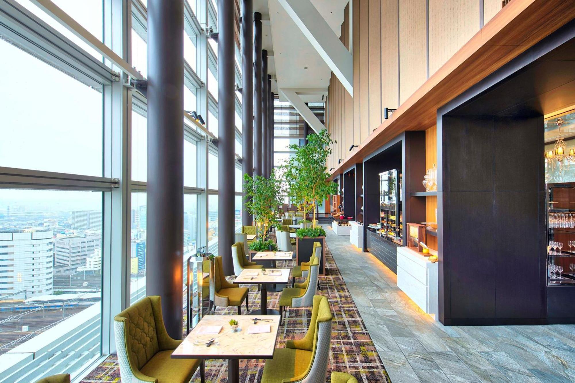 Nagoya Marriott Associa Hotel Екстер'єр фото Club Lounge at the 36th floor
