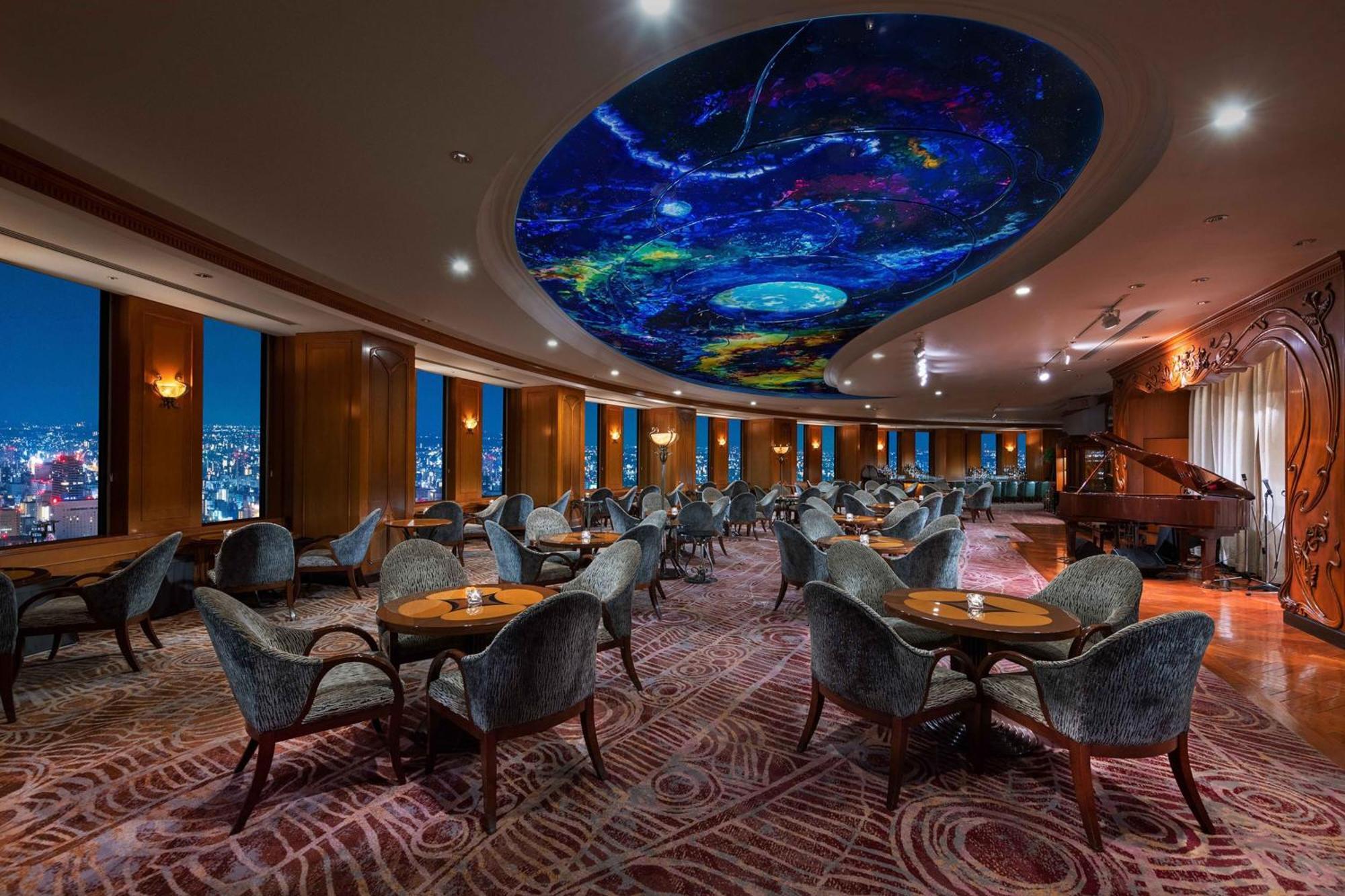 Nagoya Marriott Associa Hotel Екстер'єр фото The 360° Sky Lounge