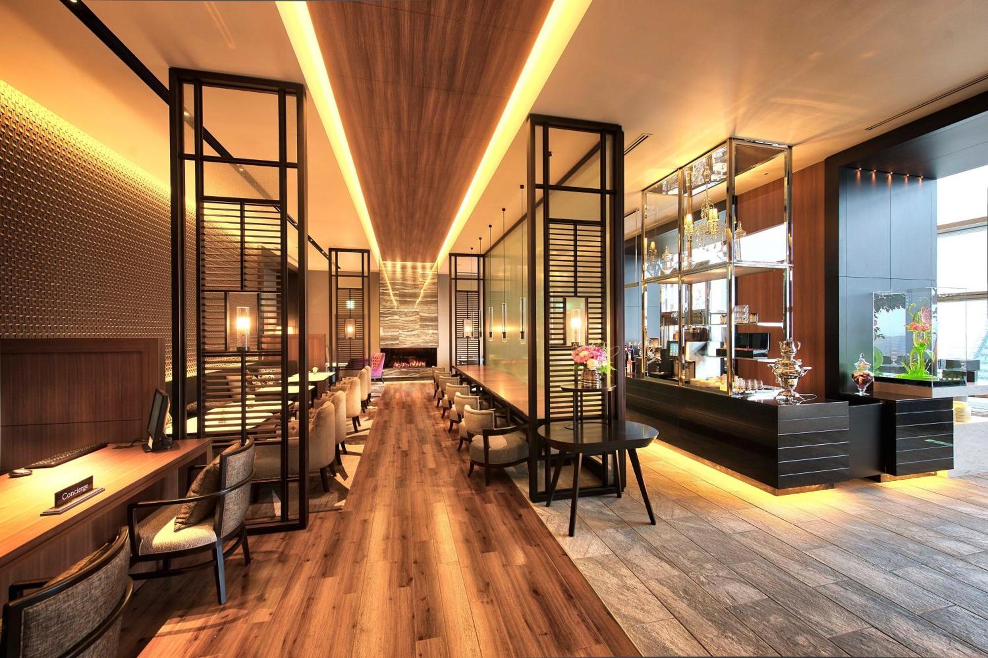 Nagoya Marriott Associa Hotel Екстер'єр фото The interior of the lounge