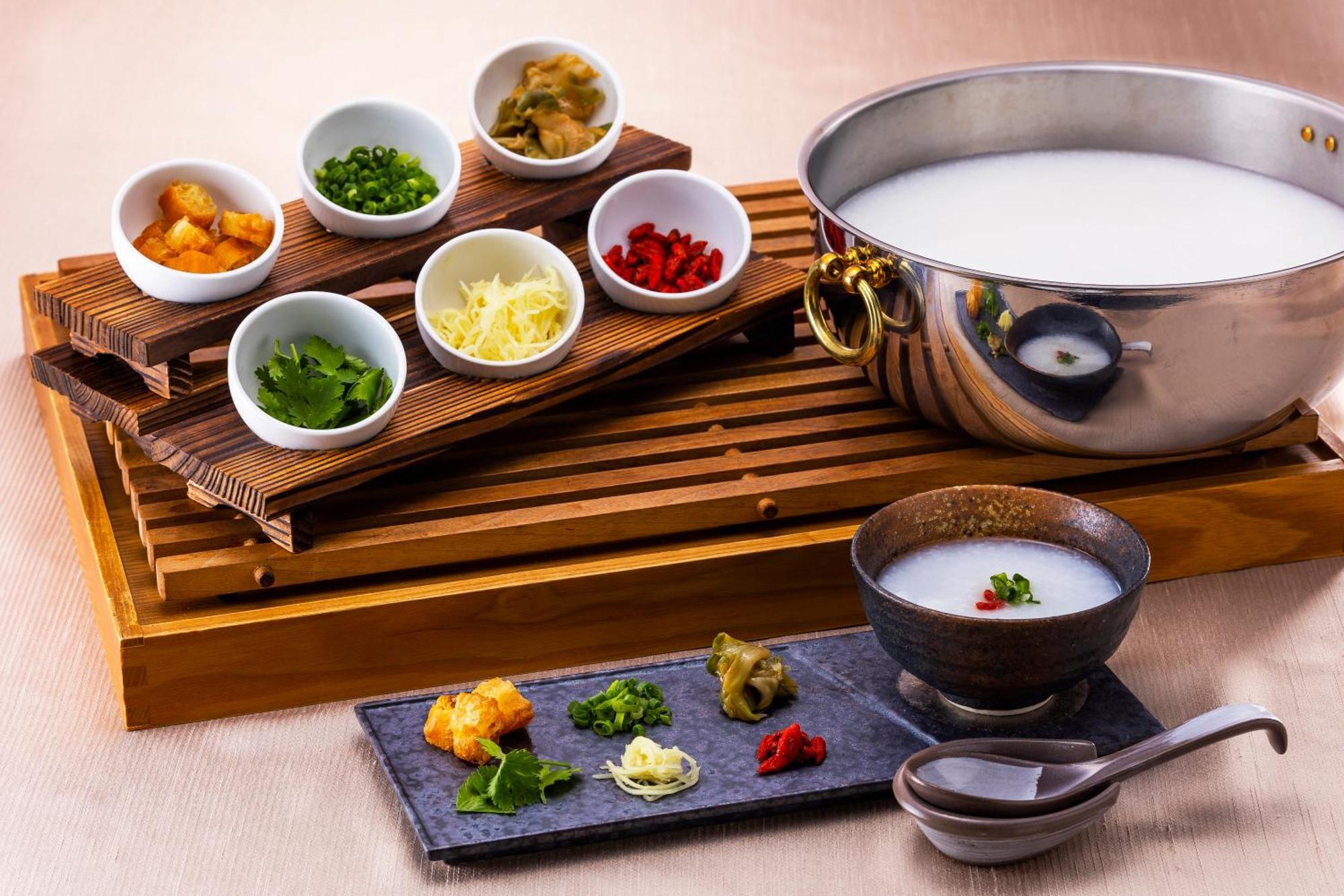 Nagoya Marriott Associa Hotel Екстер'єр фото Ingredients for making congee